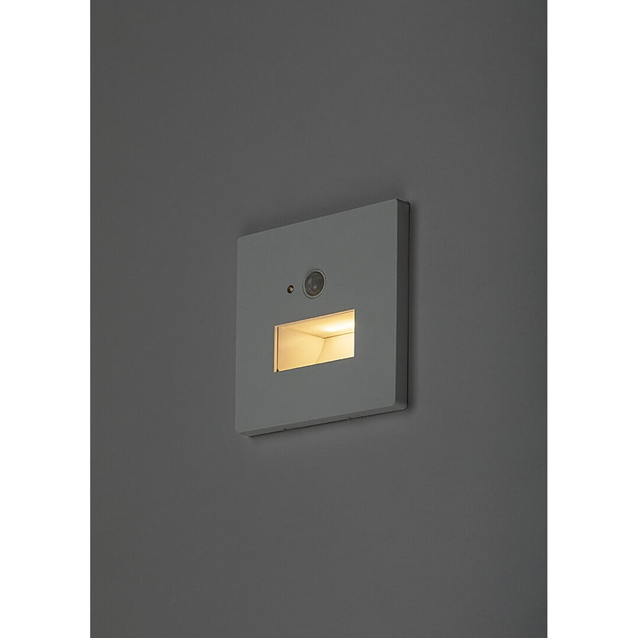 Lámpara Lunca LED de 1 W, IP20, blanca, 3000, 4500 y 6500 K, con sensor de movimiento y sensor de luz, 77198, 4 unidades