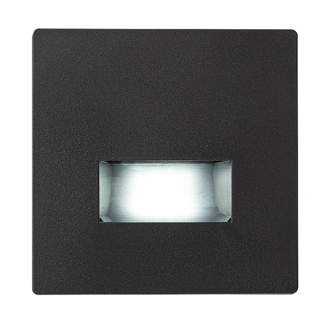 Lámpara Lunca LED de 1 W, IP20, negra, temperatura de color regulable: 3000, 4500 y 6500 K, 77195, 2 unidades