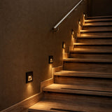 Lámpara Lunca LED de 1 W, IP20, negra, temperatura de color regulable: 3000, 4500 y 6500 K, 77195, 2 unidades