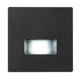 Lámpara Lunca LED de 1 W, IP20, negra, temperatura de color regulable: 3000, 4500 y 6500 K, 77195, 4 unidades