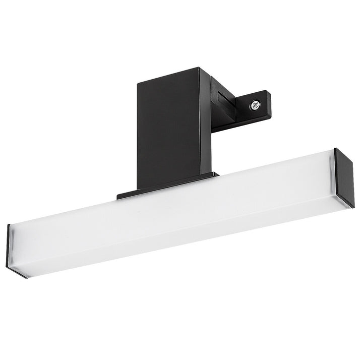 Lámpara de baño Rabalux Oliro LED 4 W, negra, IP44, 4000 K, 75050