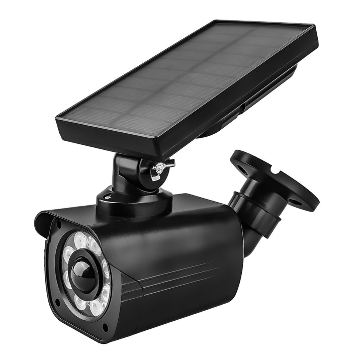 Cámara solar de imitación, LED parpadeante, sensor de movimiento, iluminación LED, pegatinas incluidas, SOL1800S/B, 2 unidades