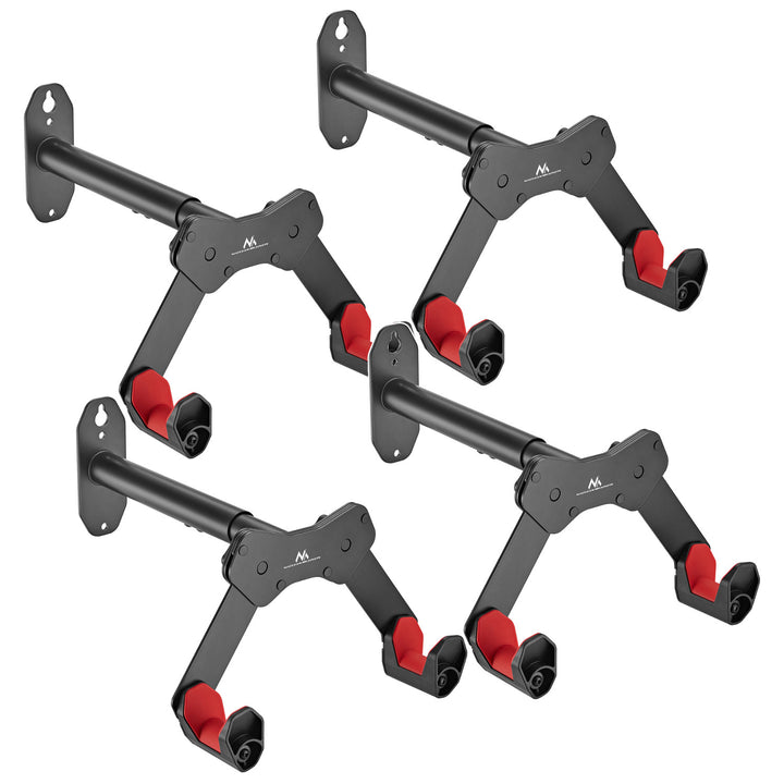 Soporte de pared para bicicletas Maclean, 25 kg máx., MC-457, 4 unidades