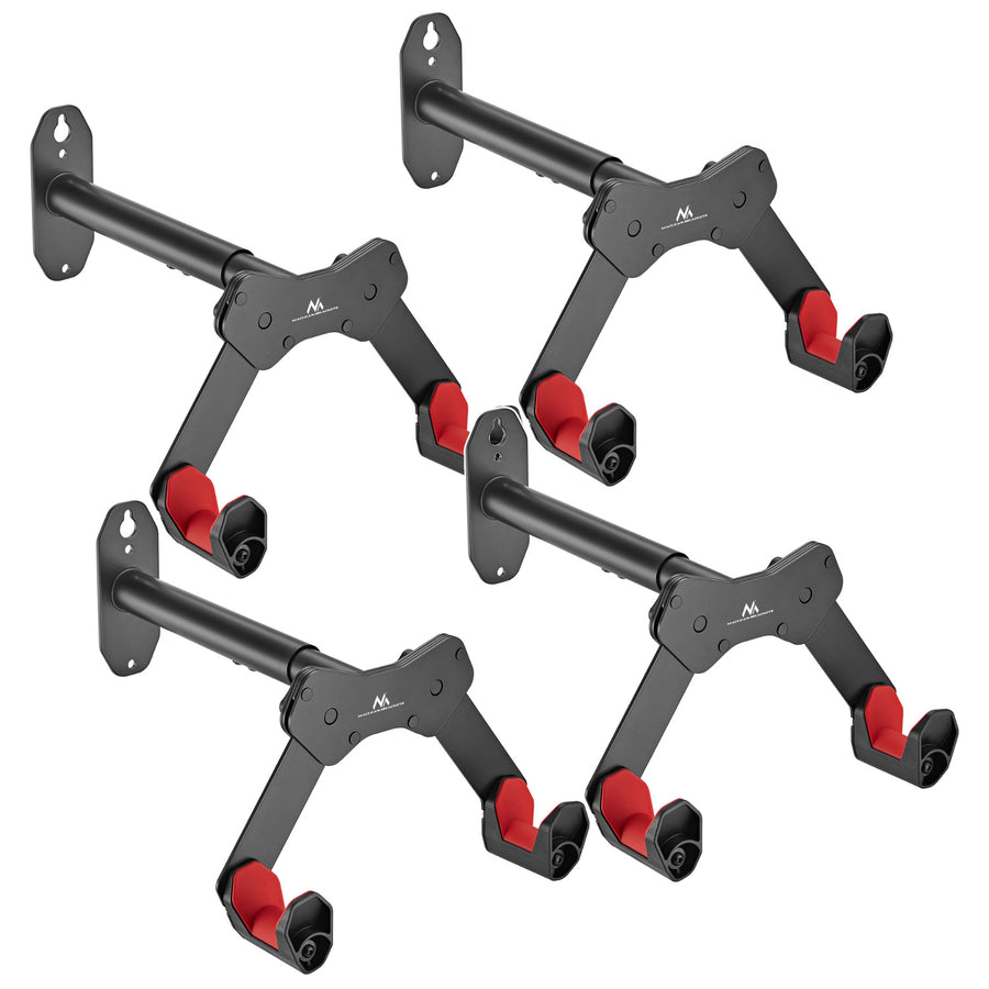 Soporte de pared para bicicletas Maclean, 25 kg máx., MC-457, 4 unidades