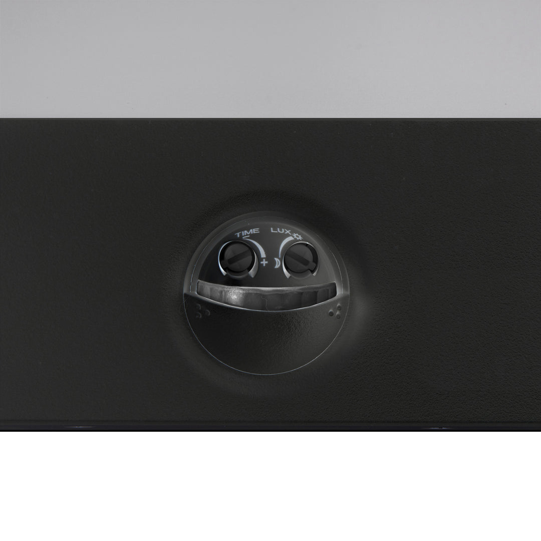 Lámpara LED con sensor de movimiento Maclean, sensor de movimiento PIR, color negro, 15 W, IP65, 1560 lm, luz blanca neutra (4000 K) MCE344 B, 2 unidades