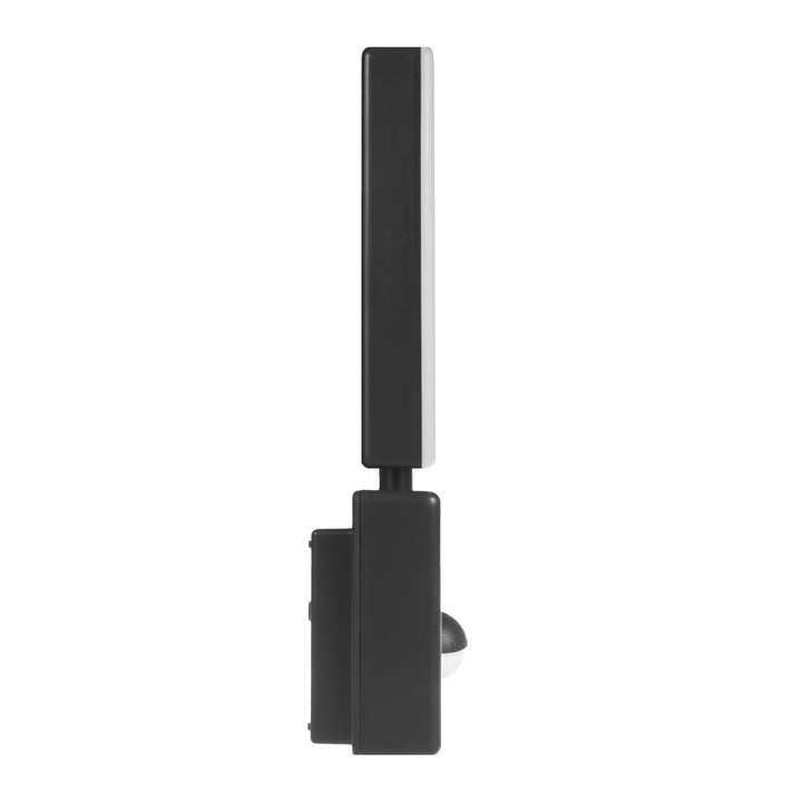 Lámpara LED con sensor de movimiento Maclean, sensor de movimiento PIR, color negro, 10 W, IP65, 800 lm, luz blanca neutra (4000 K) MCE516 B, 2 unidades