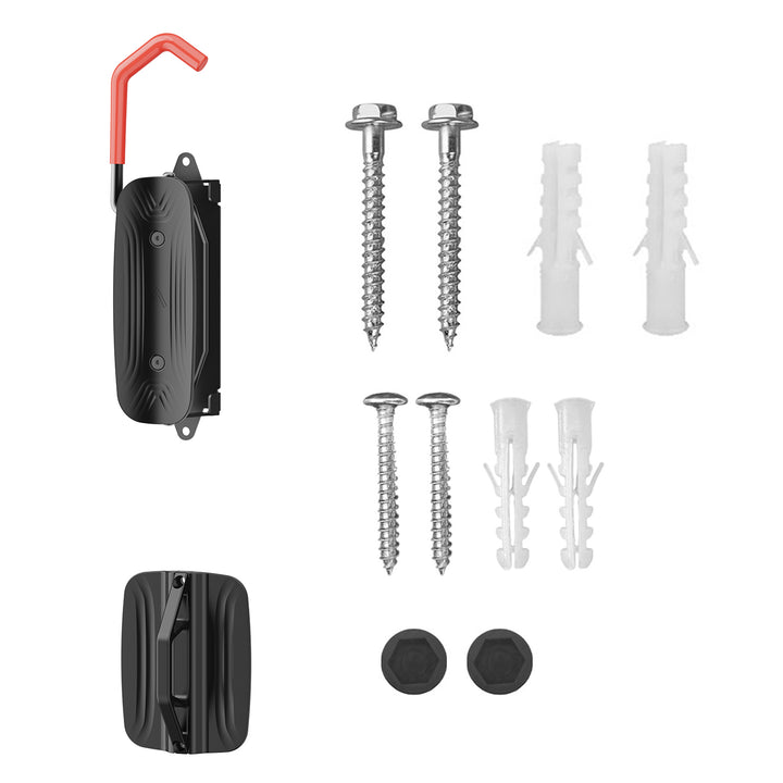 Soporte de pared para bicicletas Maclean, 30 kg máx., MC-998, 4 unidades