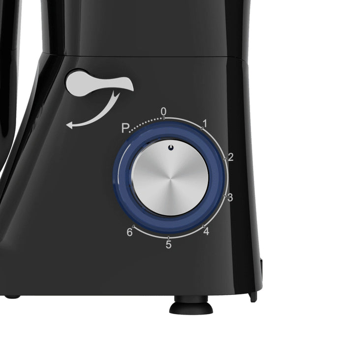 Batidora planetaria Lovio ChefAssistant negra LVSTM01BK
