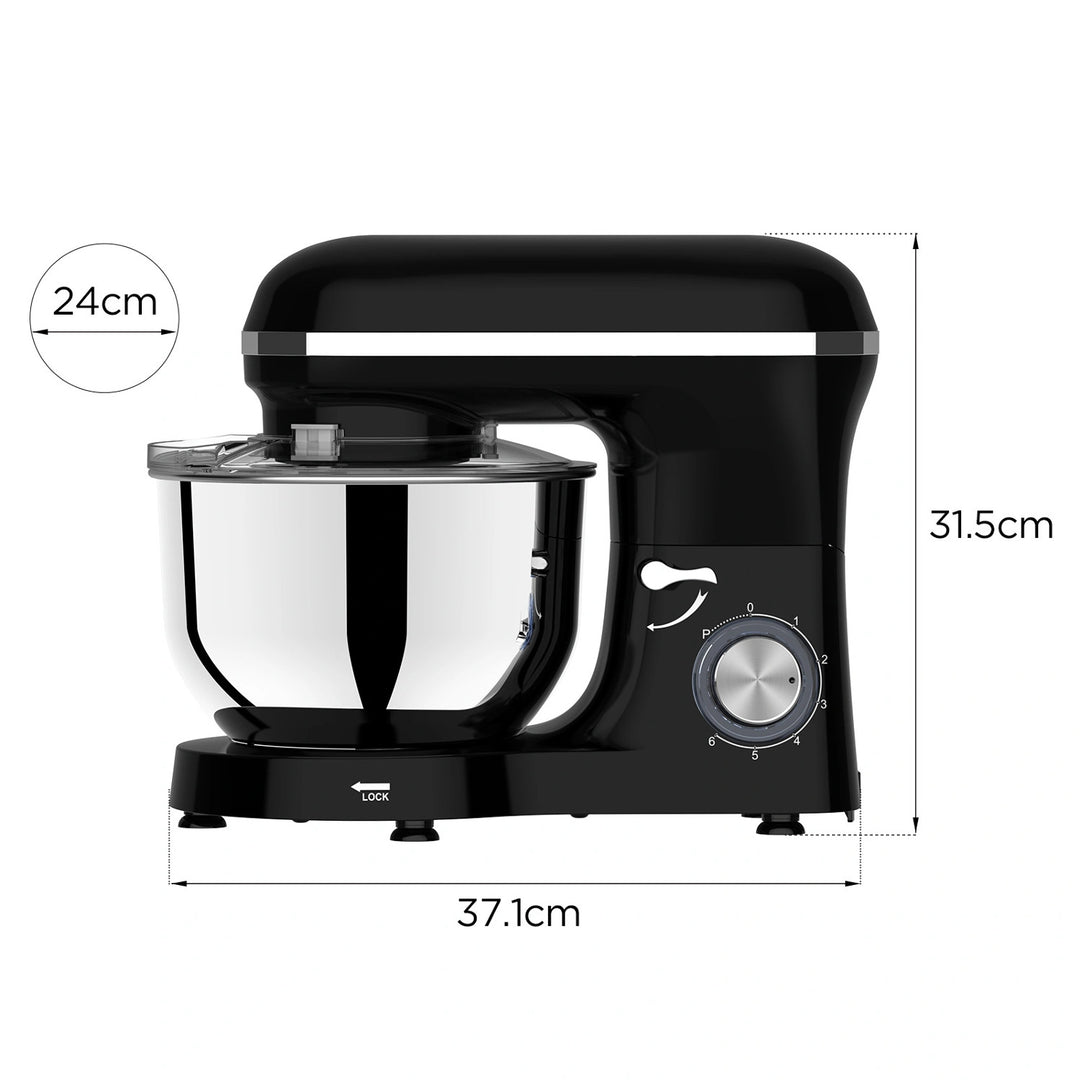 Batidora planetaria Lovio ChefAssistant negra LVSTM01BK