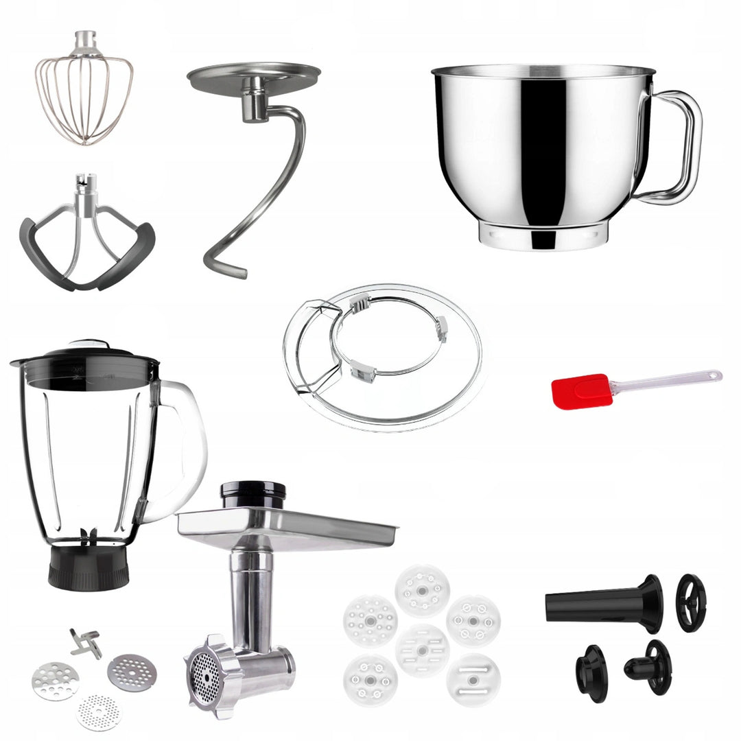 Batidora planetaria Lovio ChefAssistant Plus negra LVSTM02PBK