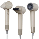 Secador de pelo profesional Lovio Air Flow, color beige, modelo LVHD001BE