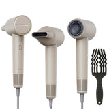 Secador de pelo profesional Lovio Air Flow, color beige, modelo LVHD001BE
