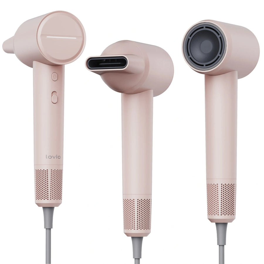 Secador de pelo profesional Lovio Air Flow rosa LVHD001PK