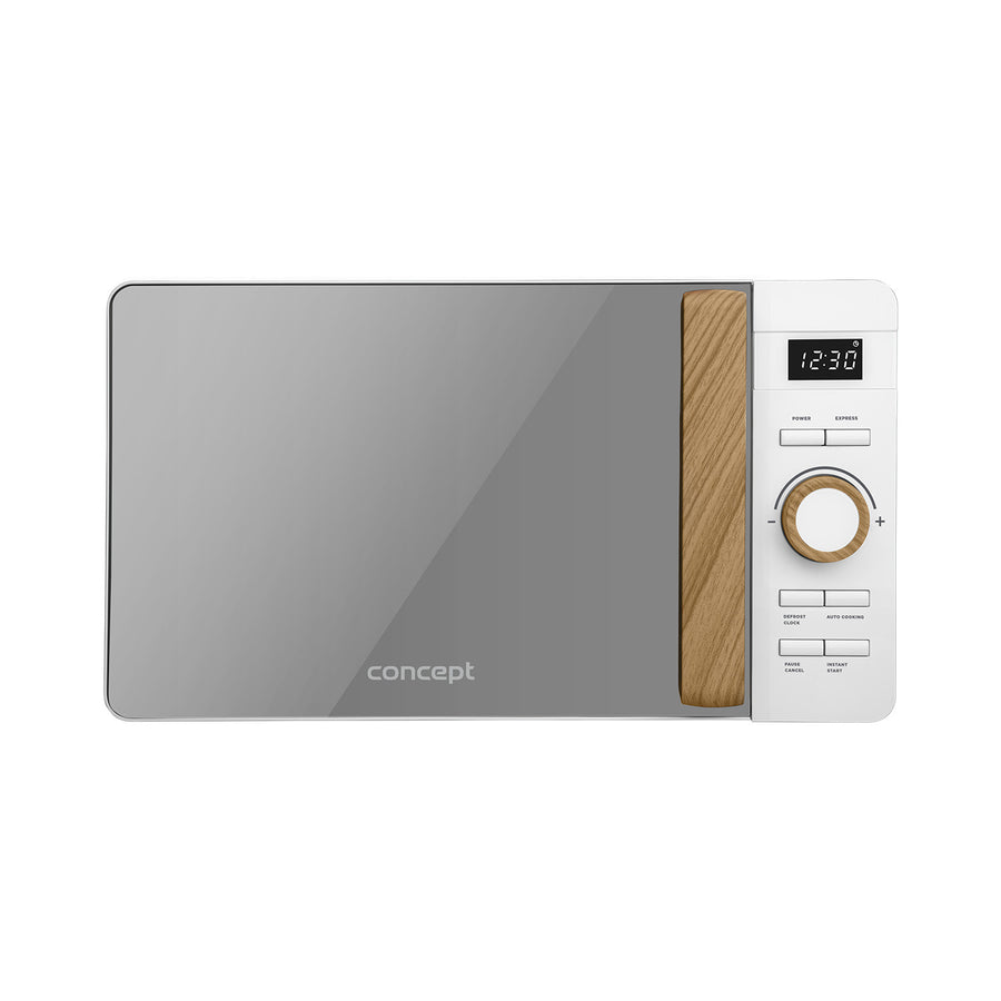 Microondas Concept, 5 niveles de potencia, función de descongelación, capacidad de 20 l, potencia de 800 W, color blanco, MT4420wh