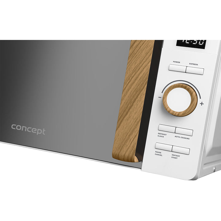 Microondas Concept, 5 niveles de potencia, función de descongelación, capacidad de 20 l, potencia de 800 W, color blanco, MT4420wh