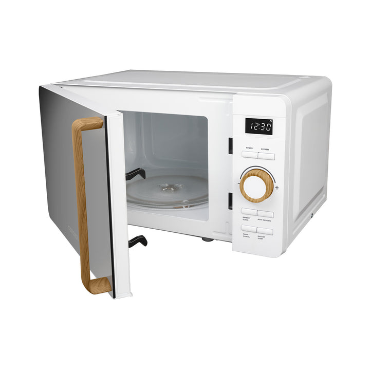 Microondas Concept, 5 niveles de potencia, función de descongelación, capacidad de 20 l, potencia de 800 W, color blanco, MT4420wh