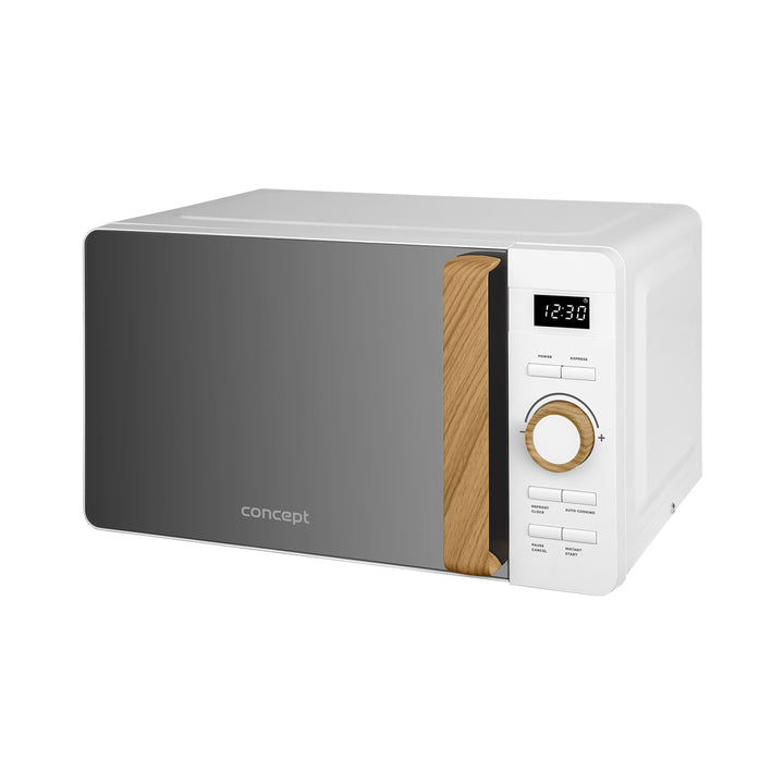 Microondas Concept, 5 niveles de potencia, función de descongelación, capacidad de 20 l, potencia de 800 W, color blanco, MT4420wh