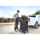 Plataforma de transporte Keter Roc Pro Gear, color negro, sistema modular, capacidad de carga de hasta 145 kg, 262828