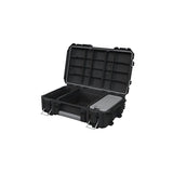 Juego de 3 cajas de herramientas Keter ROC Pro Gear 2.0, capacidad total de 110 l, protección IP65, asa telescópica desmontable, posibilidad de cerrar con candado, 256982
