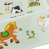 Escalera infantil de dos peldaños Keeeper, con función antideslizante, serie «Funny Farm», capacidad de carga de hasta 120 kg, 1003132006300