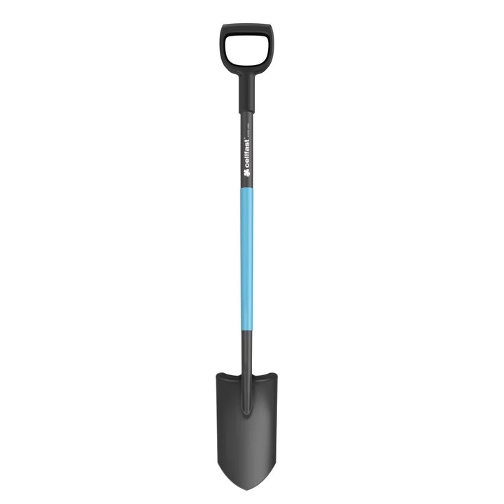 Pala de vivero / de drenaje, hoja afilada y templada, mango ergonómico, longitud 129 cm, Cellfast, CELLPRO