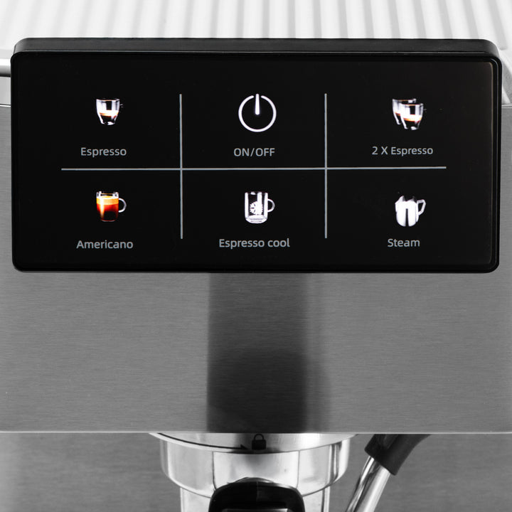 Cafetera de 20 bar, Thermoblock, espumador de leche, 5 en 1, Adler AD 4390