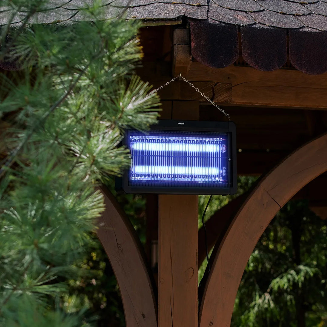 Lámpara matainsectos para mosquitos, moscas y polillas, trampa eléctrica, UV, 20 W, Vayox