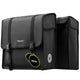 Bolsa doble de PVC para portaequipajes de bicicleta, con asa, negra, 40 l, VA0446, Vayox