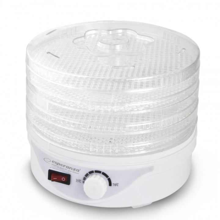 Secador de setas, frutas, verduras y hierbas, 250 W, 8 programas de secado Esperanza