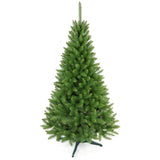 Árbol de Navidad de abeto con soporte Premium de 200 cm, frondoso y realista, Damich