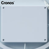 Espejo calefactado Cronos, ovalado, 50 x 80 cm, LED en tres colores, protección IP44, sistema antivaho