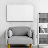 Panel calefactor por infrarrojos Cronos Graphene, potencia de 300 W, color blanco, calienta estancias de hasta 8 m², mando a distancia, PRO CGP-300TWP