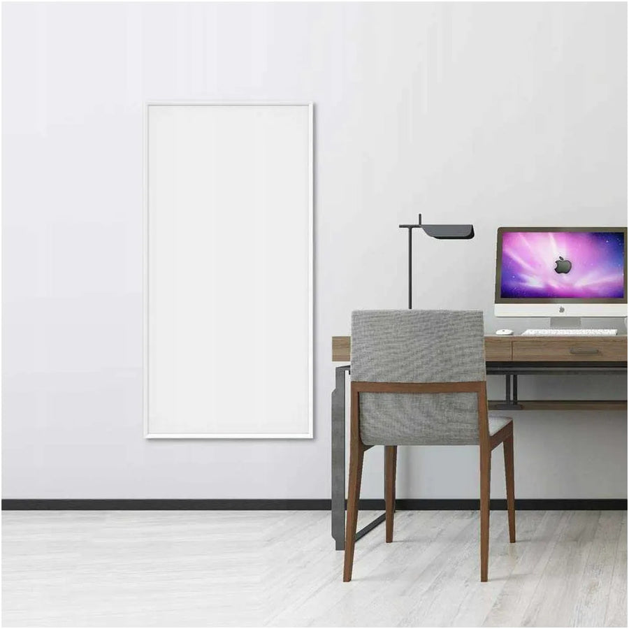 Panel calefactor por infrarrojos Cronos Graphene, potencia de 580 W, color blanco, calienta estancias de hasta 16 m², mando a distancia, PRO CGP-580TWP