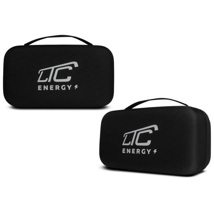 Arranque de emergencia LTC, 12 000 mAh, con compresor, linterna y batería externa, pantalla LCD, potencia de 65 W, cables y funda incluidos, LXJS120
