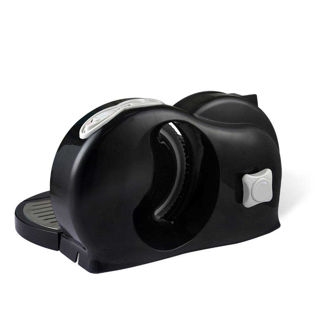 Cortadora Maestro, potencia de 400 W, rango de corte de 0 a 15 mm, cuchilla de acero inoxidable, tres velocidades de corte, con presor y bandeja incluidos, MR-591