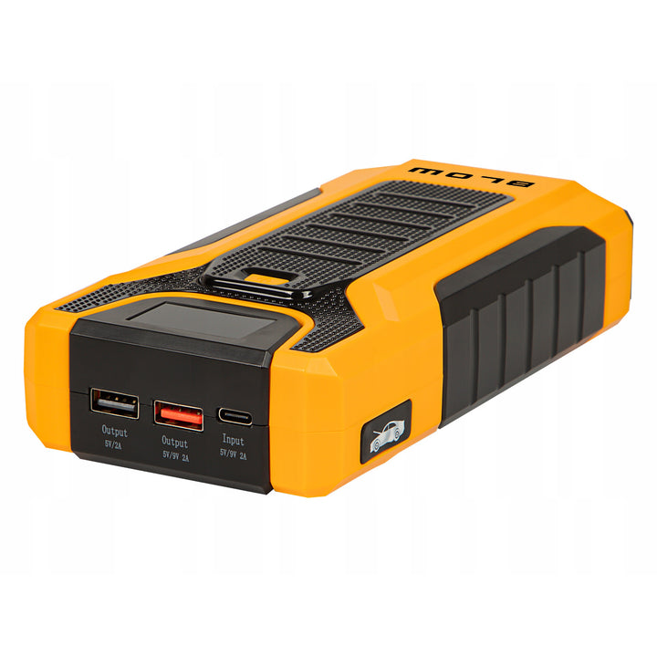 Jump Starter Blow, con función de batería externa y linterna, corriente de arranque de 600 A y corriente máxima de 1000 A, capacidad de 30 000 mAh, 81-203#