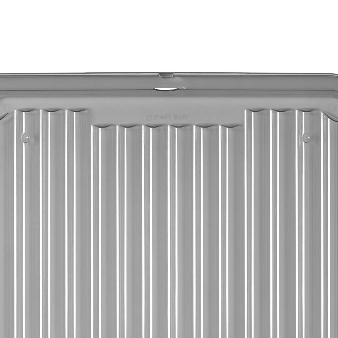 Contenedor Moxom SolidStore, capacidad de 80 l, gris, tapa con cierre a presión, con ruedas, sin BPA, 04-0217