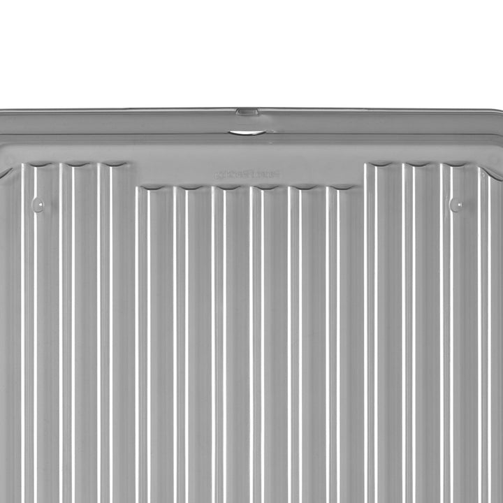 Contenedor Moxom SolidStore, capacidad de 80 l, gris, tapa con cierre a presión, con ruedas, sin BPA, 04-0217