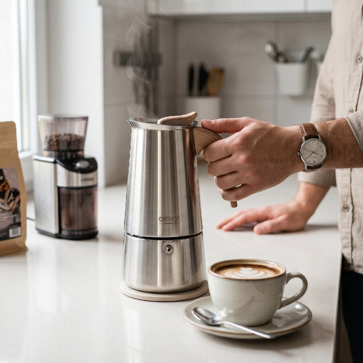Cafetera espresso Camry CR 4424 de 450 ml