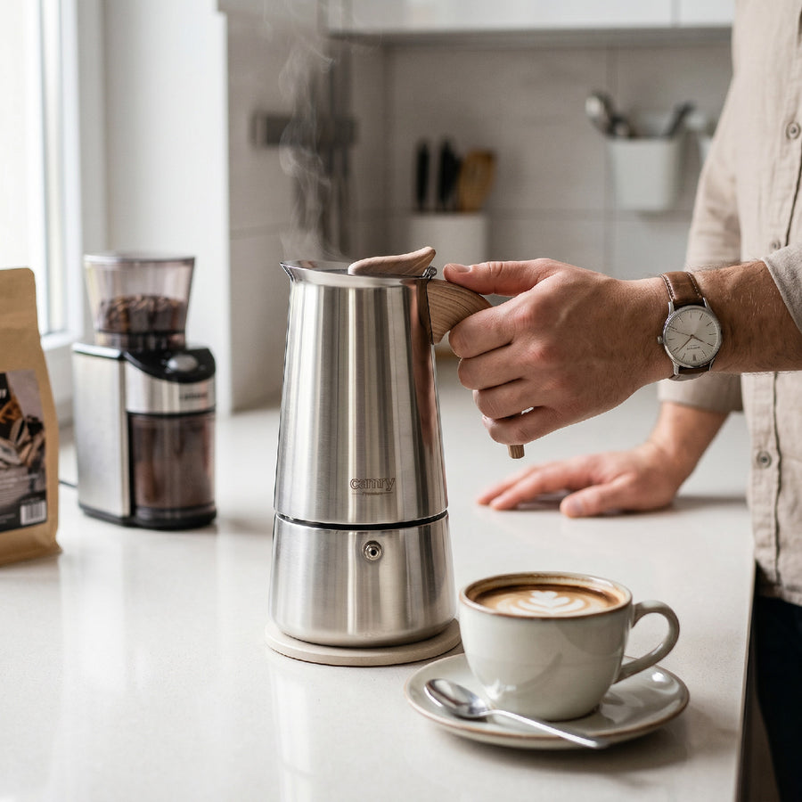 Cafetera espresso Camry CR 4424 de 450 ml