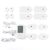 Aparato de masaje y electroestimulador muscular, TENS/EMS, estimulación 3 en 1, Mediatech, MT6543