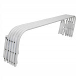 Tendedero plegable 60, para ropa y ropa interior, extensible, blanco, modelo 103, Sepio