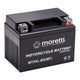 Batería Moretti, 12 V, 4 Ah, AGM (gel), corriente de arranque de 50 A, AKUYTX4L-BSXMOR000