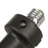 Portabombilla E27 Maclean, 100 W, con sensor crepuscular y temporizador, MCE21B, 4 unidades
