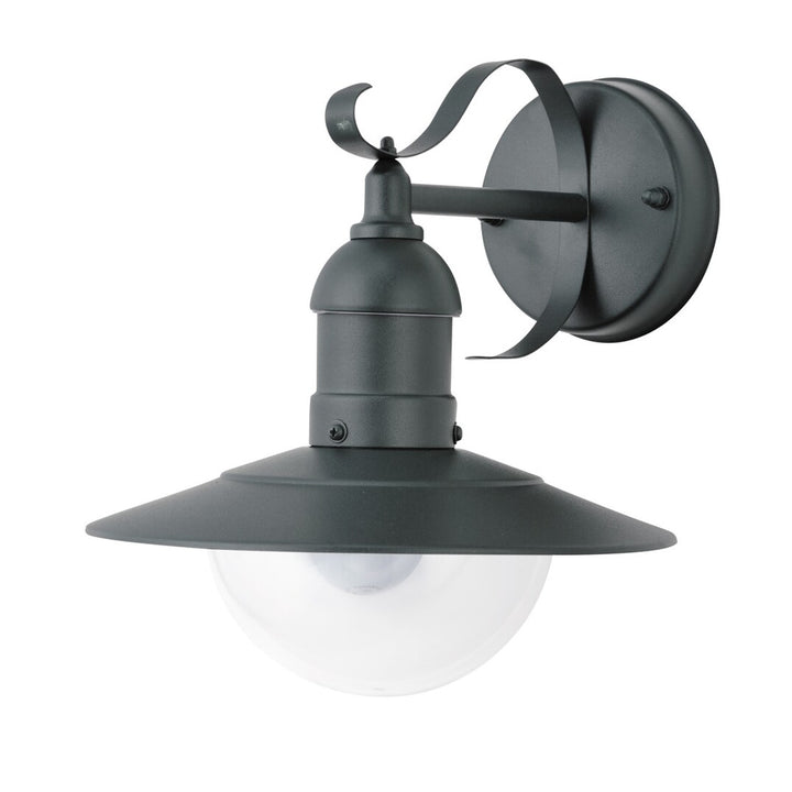 Aplique Rabalux, para exterior, IP44, E27, máx. 60 W, verde, Oslo, 2 unidades