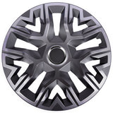 Tapa de rueda universal de 14'' NRM PERFECTO GRAPHITE lacada, 1 unidad