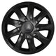Tapa de rueda universal de 15'' NRM DRACO, negro mate, 1 unidad