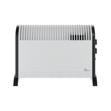 Convector eléctrico Extralink, potencia de 2000 W, ventilador integrado para la distribución del calor, regulación en 3 niveles, modo turbo, LCV-06