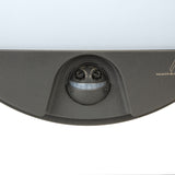 Lámpara LED con sensor de movimiento Maclean, sensor PIR, color gris, 15 W, IP54, 1100 lm, luz neutra, MCE291 W, 2 unidades