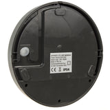 Lámpara LED con sensor de movimiento Maclean, sensor PIR, color gris, 15 W, IP54, 1100 lm, luz neutra, MCE291 W, 2 unidades